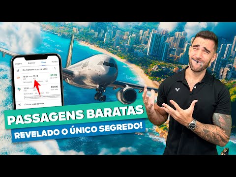 REVELADO: Como comprar passagens aéreas baratas! Só isso funciona!