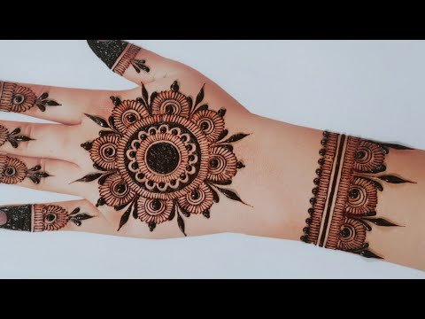 Very beautiful stylish back hand mehndidesign | Latest mehndi design | Mehandidesign mehndi.