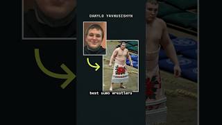 He escaped Ukraine and is taking on Sumo