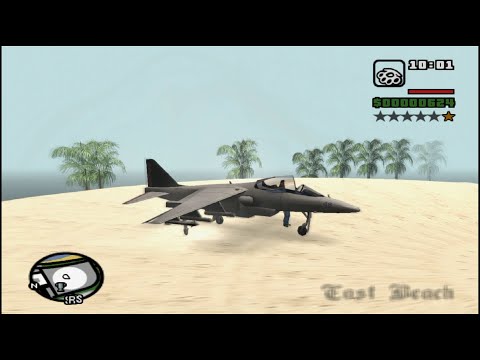how to fly hydra in gta san andreas laptop