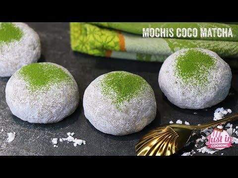 Recette de Mochis Noix de Coco Matcha