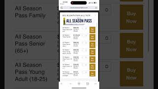 Tamarack All-Season Passes