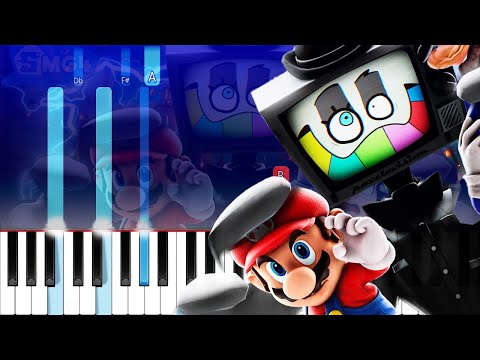 How To Play - SMG4 - War Of Fat Italians 2024 Song (Piano Tutorial)