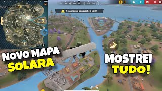 EXPLOREI O NOVO MAPA SOLARA NO FREE FIRE!!