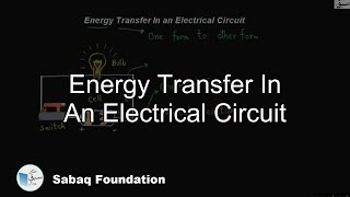Energy Transfer In An Electrical Circuit
