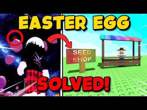 EASTER EGG SOLVED in GROW A GARDEN!!! (Roblox)