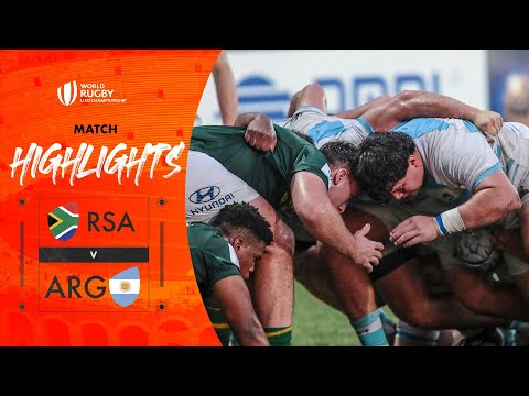 Springboks storm into Final 💥 | South Africa v Argentina | World Rugby U20 Championship | Highlights