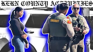 Kern County Activities - Sheriff Deputies Heavy Presence 