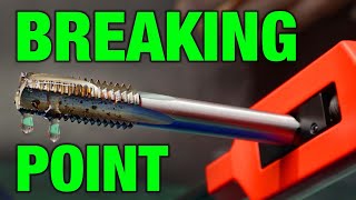 The REAL REASON you break taps when cutting threads (and how to break even more of them, faster)