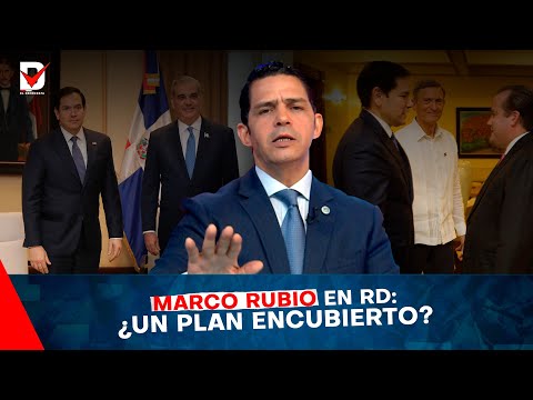 #AHORA🚨 Secreto REVELADO / El verdadero motivo de la visita de Marco Rubio a RD