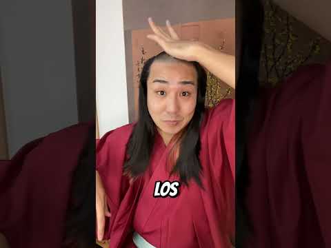 ¿Por qué los samuráis usaban ese corte tan raro?