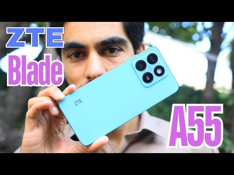 ZTE BLADE A55 UNBOXING + Camera Sample | Price In Pakistan