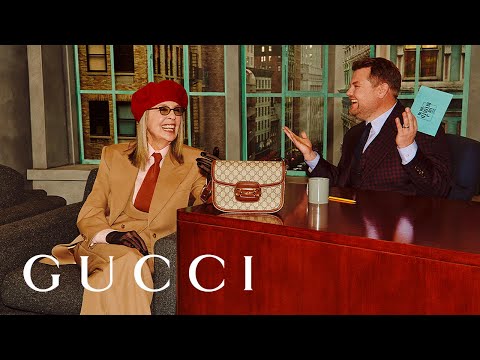 Diane Keaton and James Corden on The Beloved Show