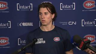 Alexis Cournoyer a vécu un choc culturel à sa première année dans la NCAA