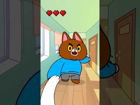 POV: You're the NEW STUDENT at Kitten School! 🐱 #simbochka #simba #animation #cat