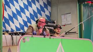 Video: Ab sofort Glühwein-Ausschank - Halbzeit-Pressekonferenz, Clemens Baumgärtner (Video: Nina Eichinger)