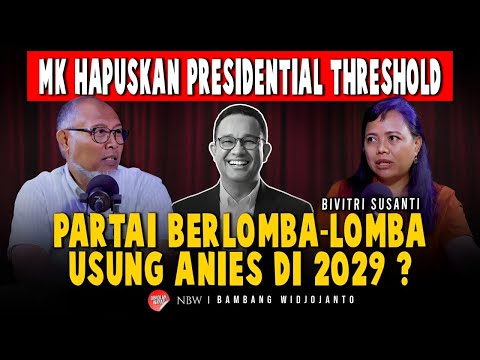 MK HAPUSKAN PRESIDENTIAL THRESHOLD, PARTAI BERLOMBA LOMBA USUNG ANIES DI 2029