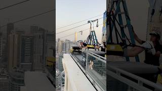 I went Zip-Lining off the edge of a building in Dubai!