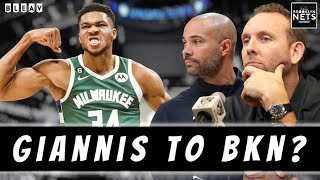 Giannis Antetokounmpo is the Nets' dream target - Should Brooklyn trade for the Bucks star?