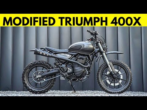 Triumph 400x modified By K Speed Customs (Thailand) modified triumph 400x motomahal