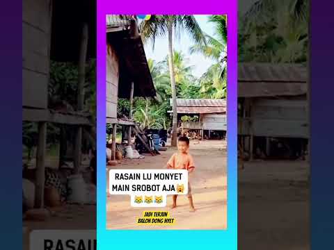 jadi terjun balon dong nyet #lucu #funny