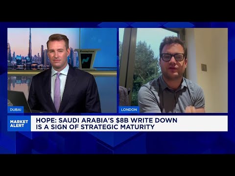 YouTube video thumbnail: 'The Closer' Host Bradley Hope Explains Why Saudi PIF's $8B Write-Down Shows 'Strategic Maturity'