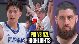 Napa-celebrate ang Pinoy crowd sa nangyari, NAPAMURA si Coach Tim Cone! | Gilas vs New Zealand