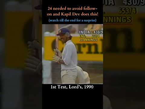 Another Kapil Dev Gem! #cricketshorts #indiancricket #sachin #shorts #kapildev