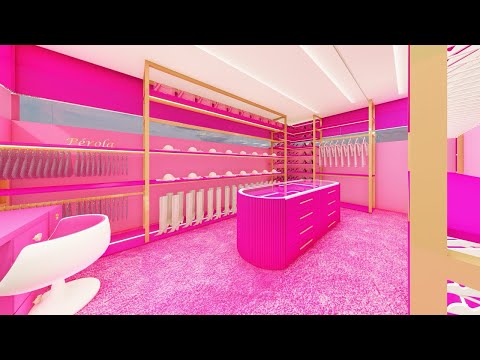 Diário de decoração do CLOSET BARBIE 🩷 Ep. 1 - detalhes do projeto