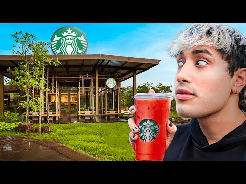 Visité los STARBUCKS más RAROS del MUNDO ☕