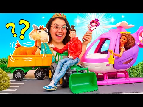 Christina y Ken se dirigen a una fiesta en... ¿un helicóptero?