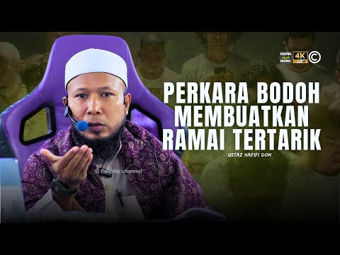 USTAZ HAFIFI DON - KEBODOHAN MELATA LATA