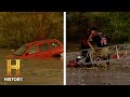 Rescue and Physics of Submerged Cars