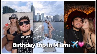 CELEBRATING NIKKI'S BIRTHDAY IN MIAMI!
