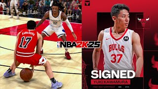 河村勇輝がシカゴブルズと2way契約したからグリズリーズと対戦してみた【NBA 2K25】