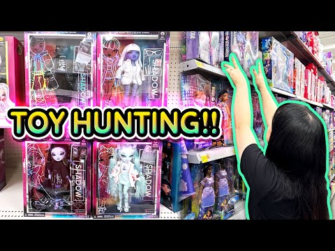 TOY HUNTING - NEW Toys and Dolls are showing up!! Monster High, Shadow High, Rainbow High and MORE!