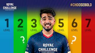 Seven Levels of BGMI Teams | #RCPDW #ChooseBold