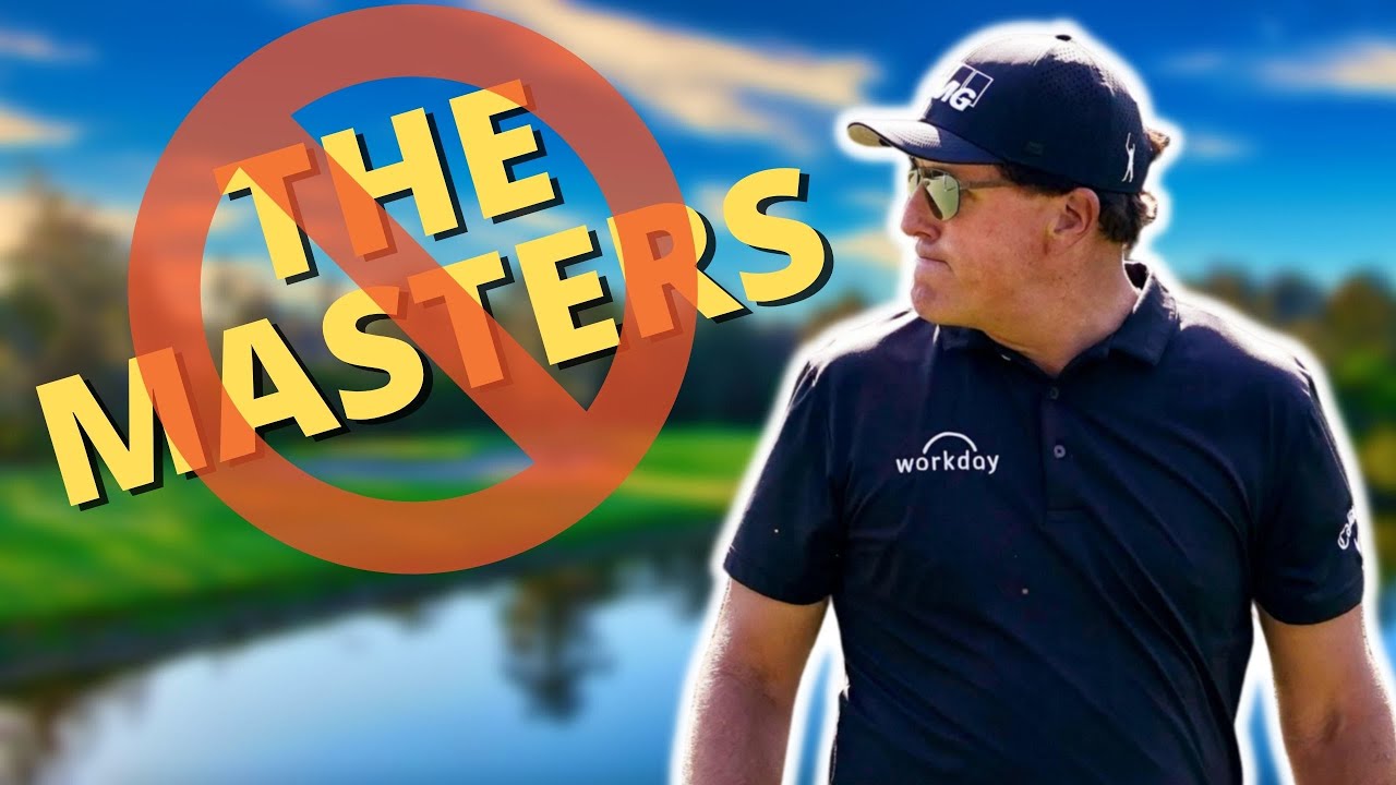 WATCH: Phil Mickelson WON’T PLAY in The Masters