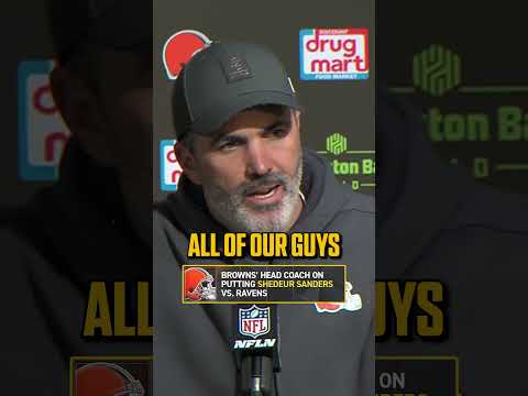 Kevin Stefanski on Shedeur Sanders' performance #NFL #browns #shedeursanders
