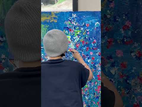 『アート』遠くから見ればわからないもの#painting #パフォーマンスアート #アート #art #artist