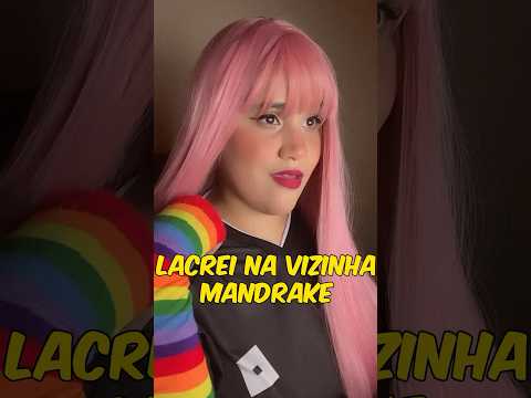 Lacre na vizinha mandrake #roblox #mamyblox #brookhaven