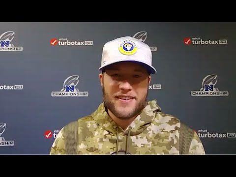 Matthew Stafford On Mindset Heading Into NFC Championship Game, 49ers Defense video clip
