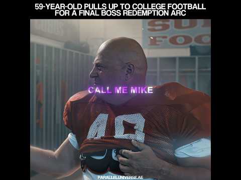 59-Year-Old Pulls Up to College Football for a Final Boss Redemption Arc. | The Senior