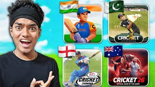 Playing Every Country Cricket Game! 🏏
