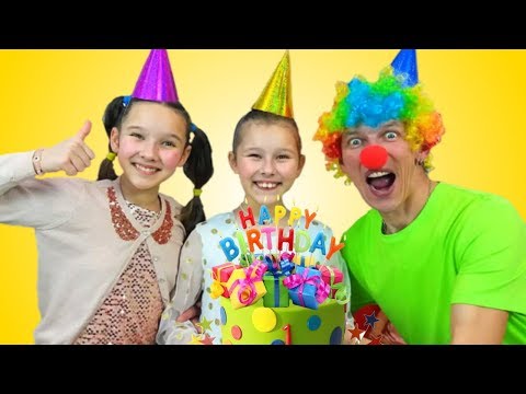 Happy Birthday Song Emi & Niki Sing-Along Nursery Rhymes & Kids Song by Miss Emi
