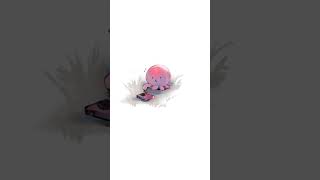 【再投稿】厚塗りでタコピー #vtuber #イラスト
