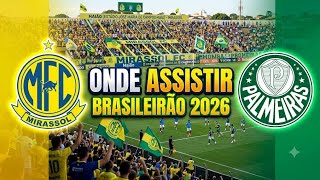 MIRASSOL X PALMEIRAS ONDE ASSISTIR ONDE VAI PASSAR QUAL CANAL VAI TRANSMITIR JOGO DO PALMEIRAS TV