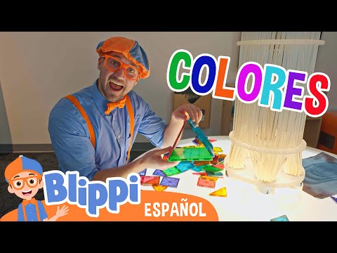 ⭐NUEVO⭐ Jugando con luz y colores💡🌈| Blippi Español | Videos educativos para niños | Aprende