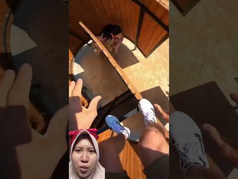 YAH KETAHUAN DEH‼️ #parkour #funny #prank #fail #escaping #lucu #cute