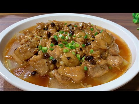 【天天相見廚房】冬瓜雞腿新吃法：清淡不油膩，營養好吃又下飯！Winter Melon Chicken Legs Recipes 冬瓜和雞腿學會這樣做，清淡不油膩，營養好吃還下飯先收藏了，#冬瓜雞腿食譜